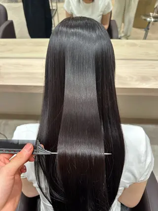 ロング 艶カラー/暖色カラー /キナリ💥のヘアスタイル
