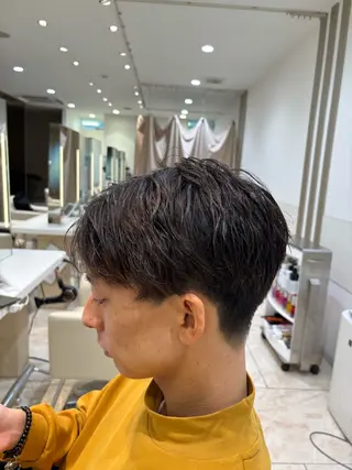 メンズ メンズパーマ 柏木結太のヘアスタイル