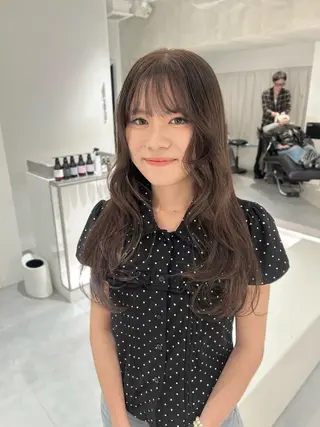 ロング カラー 🧚つやさらhair 🧚manakaのヘアスタイル