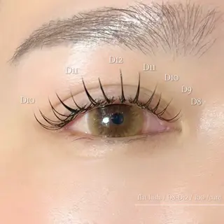 マツエク・マツパ 【Pu'uwai】 ricoのマツエク・マツパデザイン