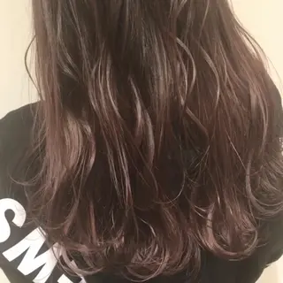 カラー 髪質改善カラー韓国風 レイヤーtudaのヘアスタイル