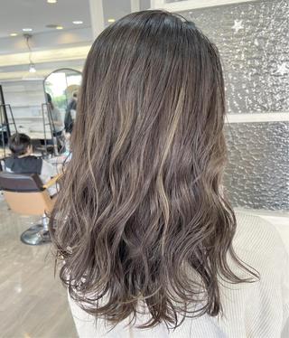 ロング 植田 敬太のヘアスタイル
