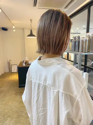 ミディアム 坪井 彰吾のヘアスタイル