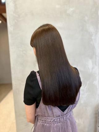 ロング 岸田 和樹のヘアスタイル