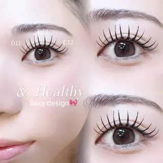 マツエク・マツパ 🍒束感まつ毛ෆ sasara🍒のマツエク・マツパデザイン