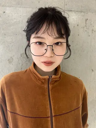 ミディアム カラー baLon.fem/ 澤田 奈々子のヘアスタイル