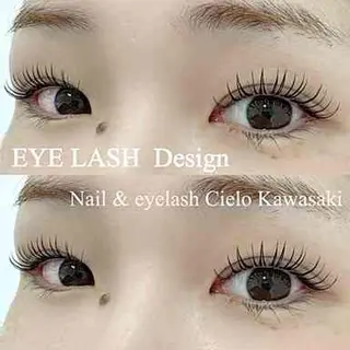 マツエク・マツパ Cielo eye 赤坂店のマツエク・マツパデザイン