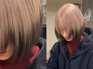 カラー ベージュ/ヘアセット 🎀Kanoのヘアスタイル