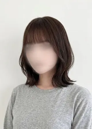 ミディアム 🩶透明感｜レイヤー ｜Honoka🩶のヘアスタイル