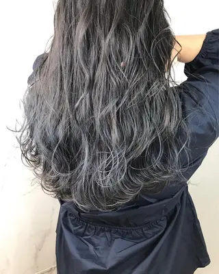 ロング カラー 髪質改善IENA店長 小泉拓のヘアスタイル