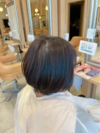ショート 鬼童 友稀 ✨️艶カラー診断✨️のヘアスタイル