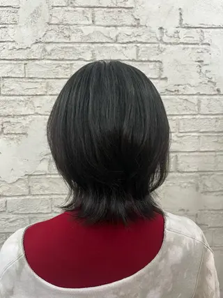 ミディアム 🪽髪質改善縮毛矯正 🤍MIU🤍のヘアスタイル