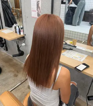 カラー 🍒透明感カラー× 艶髪🍒Mihoのヘアスタイル
