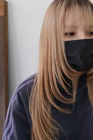 ロング カラー momo / カラー、カットモデルのヘアスタイル