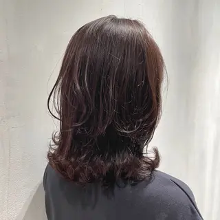 セミロング カラー matka白髪ぼかし 大人ヘア/KEIKOのヘアスタイル
