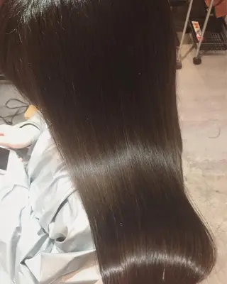 ロング カラー ハイトーン×髪質改善 KENTAのヘアスタイル
