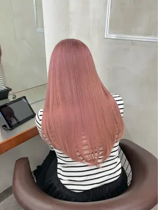 ロング カラー ブリーチ ハイトーン 特化🌈フジタハルキのヘアスタイル