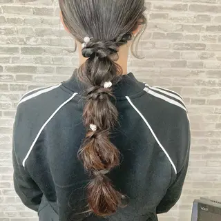 ヘアアレンジ totalsalon koa5のマツエク・マツパデザイン