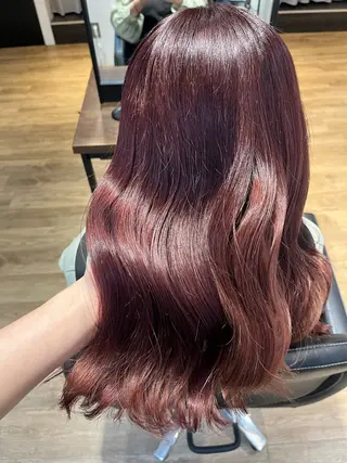 ロング カラー ✨艶髪✨ 奈須晴香のヘアスタイル