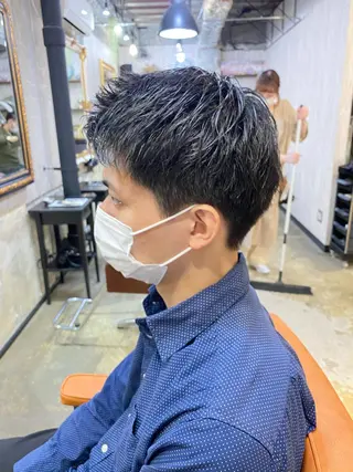 メンズ 勝河 怜楊のヘアスタイル