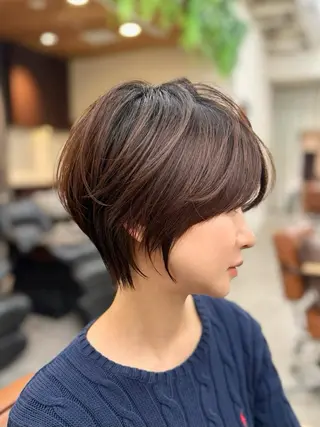 ショート パーマ お悩み解決ショート/ 似合わせカット/といのヘアスタイル