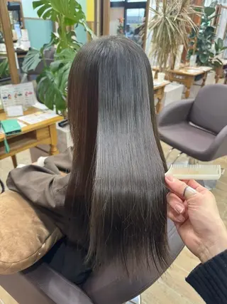 セミロング EARTH検見川浜 鈴木学のヘアスタイル