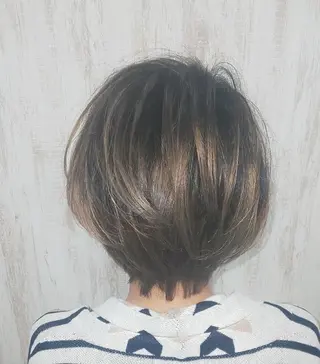 カラー ショート 斉藤 啓太のヘアスタイル