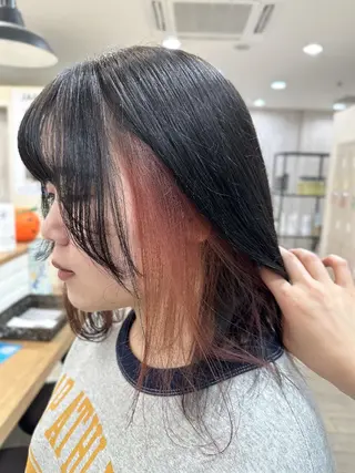 セミロング 山口 蒼衣のヘアスタイル