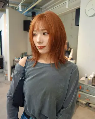 ミディアム 山元 翔平（shohei）のヘアスタイル