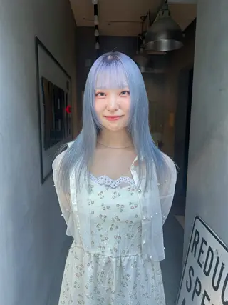 ロング SHURI❤️🔥 中/韓mix ♡のヘアスタイル