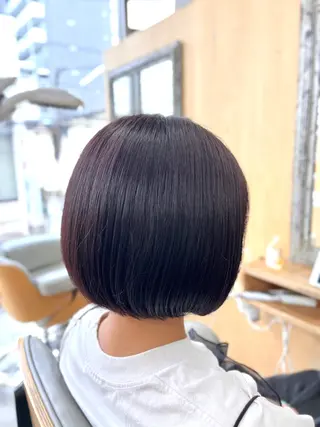 ショート カラー ナカジマ ハルカのヘアスタイル