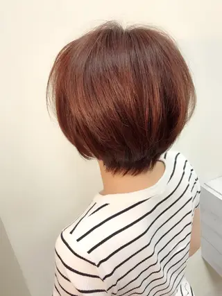 ショート カラー 田室　和幸 河原町のヘアスタイル