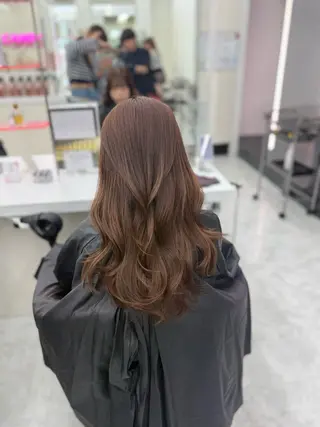 ロング カラー 🥂上品ワンホンヘア 🥂nozomiのヘアスタイル