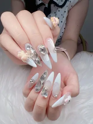 ネイル Lee Nails チップ長さだし専門店のネイルデザイン