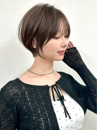 セミロング カラー ヘアアレンジ 🫧透明感カラー/ Wカラー🫧namiのヘアスタイル