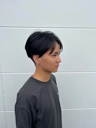 ミディアム メンズ 野寺 琉弥のヘアスタイル