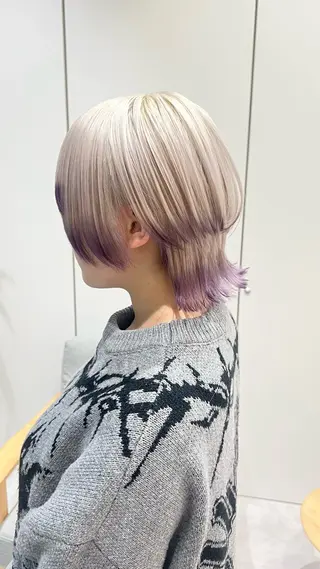 ショート マンツーマン女性 美容師 奏のヘアスタイル