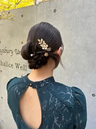 セミロング ヘアアレンジ 🧡髪質改善💛 🌸SAKURA🌸のヘアスタイル