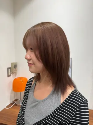 ミディアム カラー 🪼AYUKA🪼 モデルさん大募集‼️のヘアスタイル