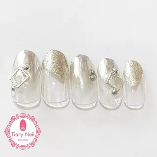 ネイル tiarynail K K🐼のネイルデザイン
