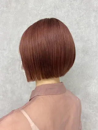 ショート カラー N/デザインカラー 🌿ナギのヘアスタイル