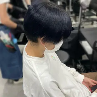 カラー メンズ 表参道♡暗髪♡ 艶カラー♡アユミのヘアスタイル