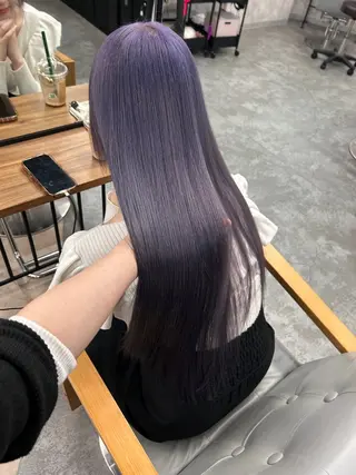 ロング カラー ヘアアレンジ 💕ブリーチ/ヘアメ 🎀YUUKAのその他イメージ
