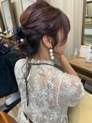 カラー ヘアアレンジ ✂️似合わせの魔術師 石田一樹✂️のヘアスタイル