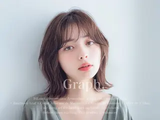 ミディアム カラー パーマ Graph. （グラフ）立川🪽✨のヘアスタイル