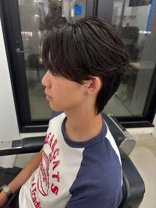 パーマ メンズ 波巻き・ツイスパ得意 /パーマ職人古田和也のヘアスタイル