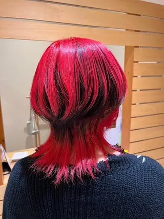 ミディアム カラー ✨髪質改善🎨 杉本賢人のヘアスタイル