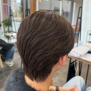 ショート カラー メンズ Hana 🌼COQU千葉のヘアスタイル