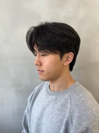 ショート メンズ 渋谷/表参道 フェザー/イノのヘアスタイル
