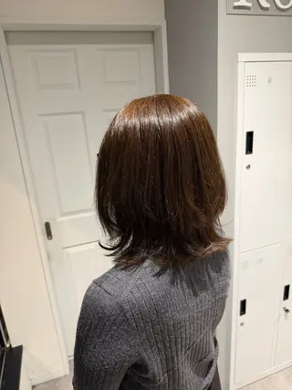 カラー 繋 真帆のヘアスタイル